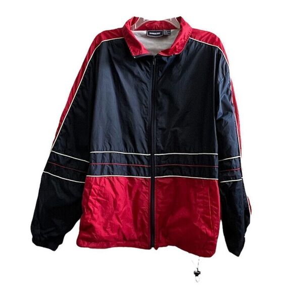Bahana Bay Windjacket Mens Xlarge Color Block Zip Closure Lining Grandpacore - Picture 1 of 3